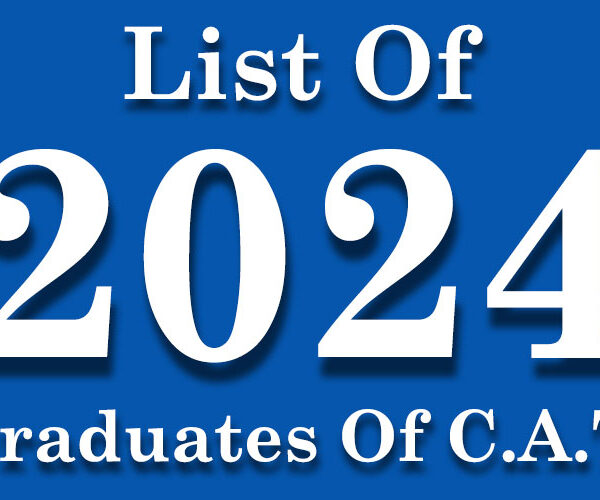 List of 2024 Gradautes of C.A.T. Montessori